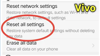 How To Reset Settings In Vivo | Vivo Phone Me Setting Reset Kaise Kare | Vivo Setting Reset