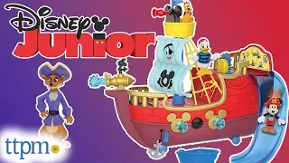 Disney Junior Mickey Mouse Funhouse Treasure Adventure Pirate Ship from Just Play Review!