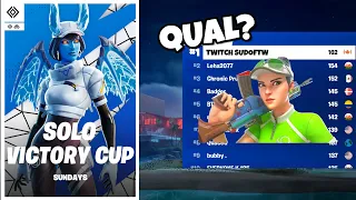 Can I QUALIFY In The Most STRESSFUL Solo Cash Cup? (Fortnite Competitive)