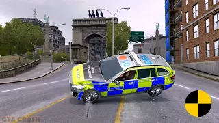 GTA 4 CRASH TESTING REAL CAR 130