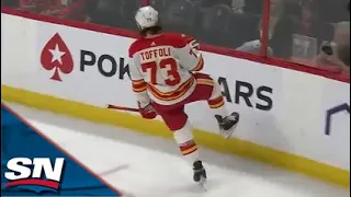 Flames' Tyler Toffoli Rips Shot Past Senators' Mads Sogaard For His Fifth Goal In Five Games