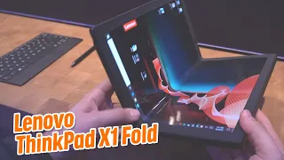 Faltbares Noteboook: Lenovo ThinkPad X1 Fold - Deutsch / German