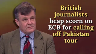 Journalist Peter Oborne Says England Cricket Board canceled Pakistan's tour because of India and IPL