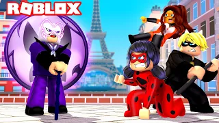 🐞 Miraculous RP: SAPOTIS Contra LADYBUG, Cat Noir e Rena Rouge (Roblox)