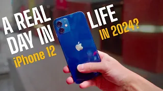 Using the iPhone 12 in 2024! - A Real Day in the Life