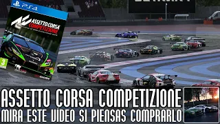 Assetto Corsa Competizione NO es Gran Turismo, iRacing, Forza, Project CARS o el primer Assetto