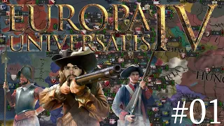 Europa Universalis IV #01 🌐 A GRANDE BATALHA DE DUPLAS PELA EUROPA!