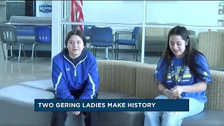 Hailey Medina and Arianna Canseco make history for Gering