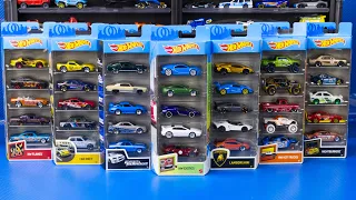 Let's Open Hot Wheels 5 Packs - Exotics, Lamborghini, Car Meet, Hot Trucks + More