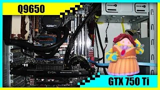 Core 2 Quad Q9650 + GTX 750 Ti Gaming PC in 2022 | Tested in 7 Games