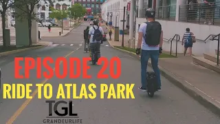 Day In The Life Riding Electric Unicycle Episode 20 Rideout to Atlas Park Brooklyn Group Ride