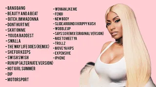 Nicki Minaj Playlist | NICKI MINAJ BEST FEATURES PLAYLIST | Os Melhores Versos de Nicki Minaj 🩷