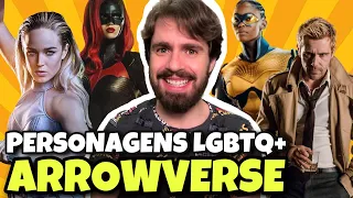 TOP 10 MELHORES PERSONAGENS LGBTQ+ DO ARROWVERSE || Dario Pato