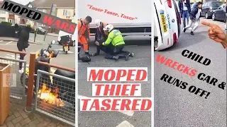 MOPED THIEF TASERED, "REPO GANG" shut DOWN & delivery driver TURF WARS in London