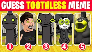 Guess Toothless Meme | Famous Sing Toothless Dance Song, Otamatone, Freddy Fazbear, Mrbeast #311