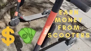 Earn unlimited in Sweden with electric scooters. Earn flexible