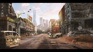 "Forgotten City" - Photoshop Manipulation - Matte Painting / Speed Art