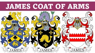 James Coat of Arms & Family Crest - Symbols, Bearers, History