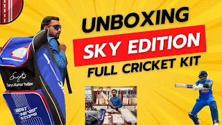 UNBOXING SS SKY EDITION JUNIOR CRICKET KIT FOR BEGINNERS | TAMIL REVIEW 💯| #sky #cricketkit