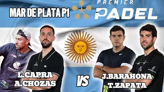 P1 MAR DEL PLATA PREMIER PADEL | Capra - Chozas Vs Barahona - Zapata