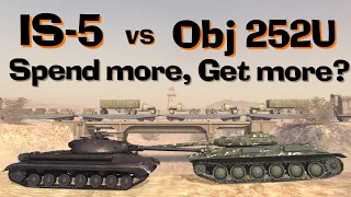 WOT Blitz Face Off || IS-5 vs Obj 252U