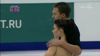 2017 18 Rostelecom Cup BOBROVA SOLOVIEV SD RUS OLY