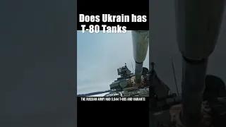 T-80 tanks: Does Ukraine have it? #shorts  #russiaukrainewar