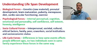 Life Span Psychology - Prenatal, Infancy & Early Childhood