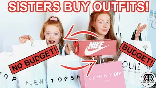 THE SHOPPING CHALLENGE * Sisters Buy Each Other Outfits! | Sis vs Sis | Ruby and Raylee