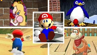 Evolution Of SUPER SLIDES In 3D Mario Games (1996-2017)