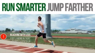 Long Jump Sprinting Technique to Maximize Distance