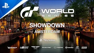 『グランツーリスモ ワールドシリーズ 2023』Showdown アムステルダム ティザートレーラー