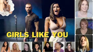 Girls Like You - Maroon 5 Ft Cardi B Reaction Mashup | How the Internet Reacted to Girls Like You