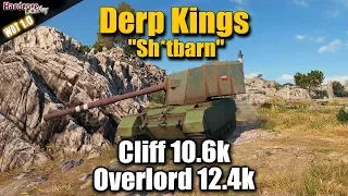 WoT: FV4005 Stage II, Derp Kings, Cliff, Overlord, WORLD OF TANKS