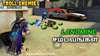 Troll Enemies with Landmine Traps || LANDMINE SAMBAVAM || JILL ZONE