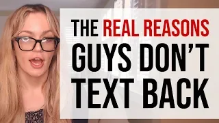 When He Doesn't Text Back: The REAL Reason (Here's What To Do Now) | VixenDaily Love Advice