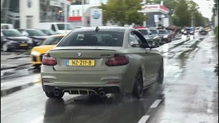 Straight pipe BMW M235i - Loud Revs, Pops and Bangs, Burnouts!!