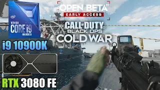 COD: Black Ops Cold War BETA - RTX 3080 + i9 10900K - 1080p, 1440p & 4K - High & Low Settings