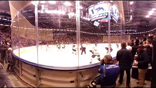 Watch the Hockey Hall of Fame game between the Maple Leafs and Bruins in 360