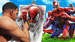 Do NOT Draw This SPIDERMAN in GTA 5