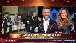 Lucero y Mijares presentan su gira Hasta que Nos Hizo Tours