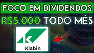 COMO GANHAR R$5000 POR MÊS SÓ COM KLABIN?