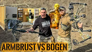 ARMBRUST vs BOGEN mit @FritzMeinecke -  Wie sicher ist eine Wohnung | Teil 1 | Survival Mattin