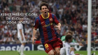 FIRST MESSI's Hat-Trick VS Real Madrid 2006/2007  ! FULL HD!