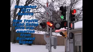 Ultimate Backyard Railroad Crossing Video #7: DIY Traffic Light & Railroad Crossing Gate 12/3/2017