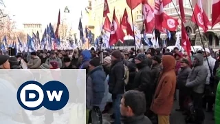 У кожного свій "Майдан": численні акції протесту на річницю Революції Гідності