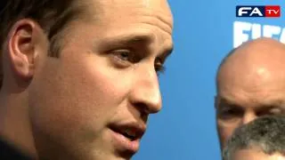 England 2018 Bid - Prince William's reaction to announcement