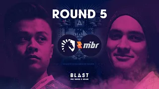 BLAST Pro Series Miami 2019 – Round 5: Liquid vs. MIBR