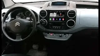 Montaż radia 2 DIN Android w Citroenie Berlingo (GMS 7901)