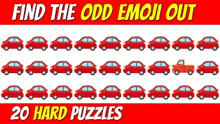 Find the ODD EMOJI out | Emoji quiz challenge